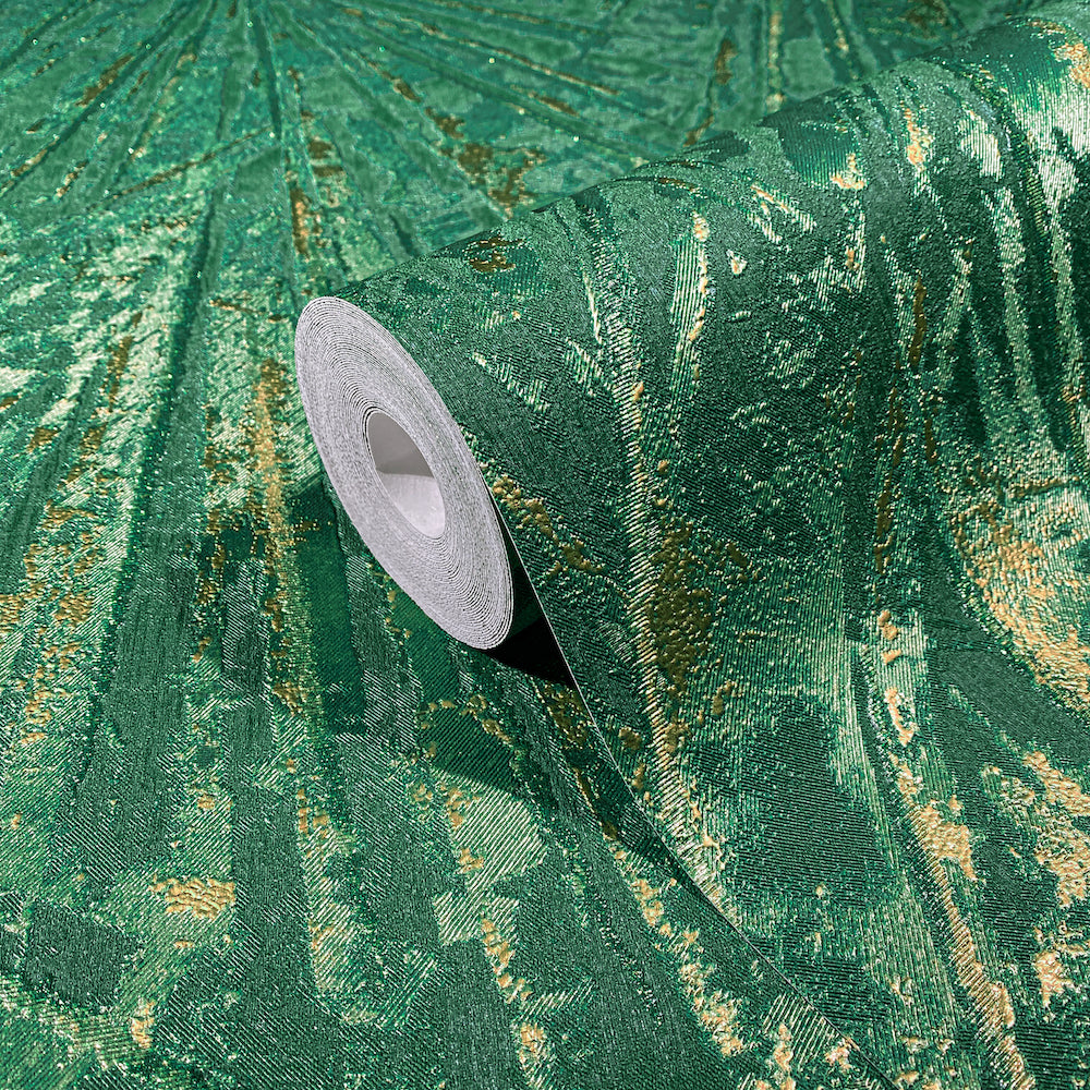 Papis Loveday - Luxe Geo Palm Fronds botanical wallpaper Marburg    