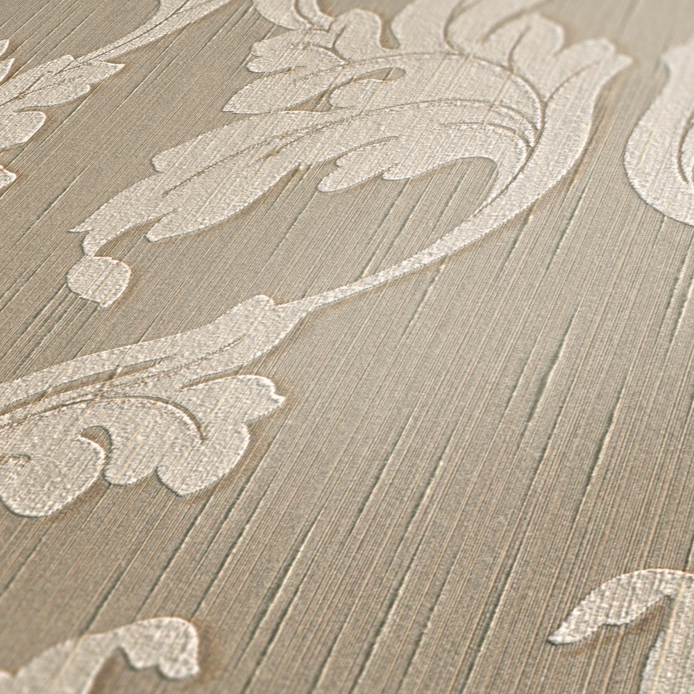 Tessuto - Textured Filigree textile wallpaper AS Creation    