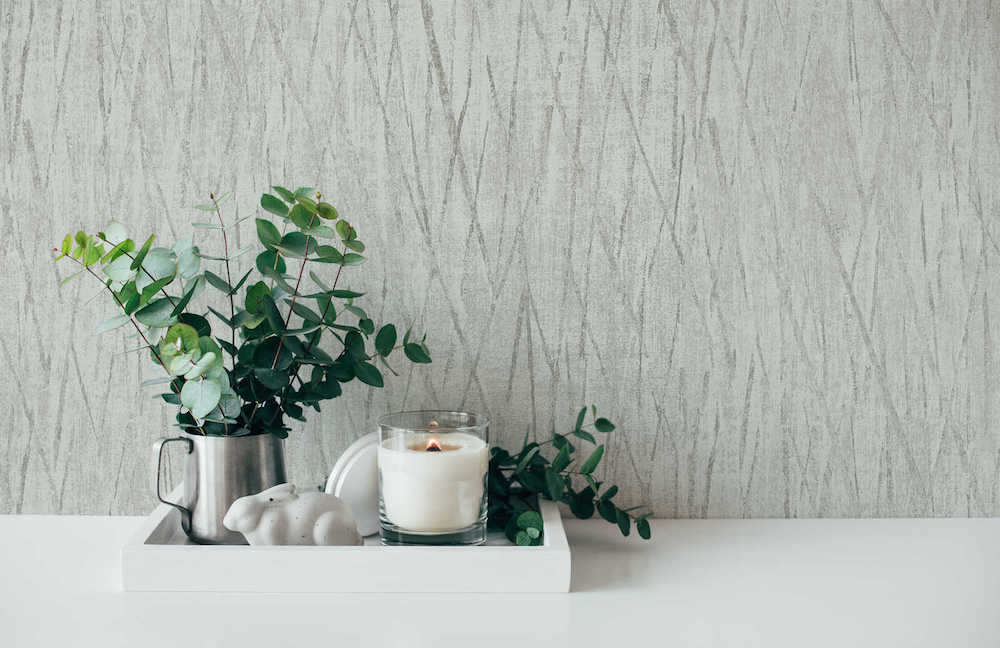 Hygge 2 -  Shimmer Lines stripe wallpaper AS Creation    