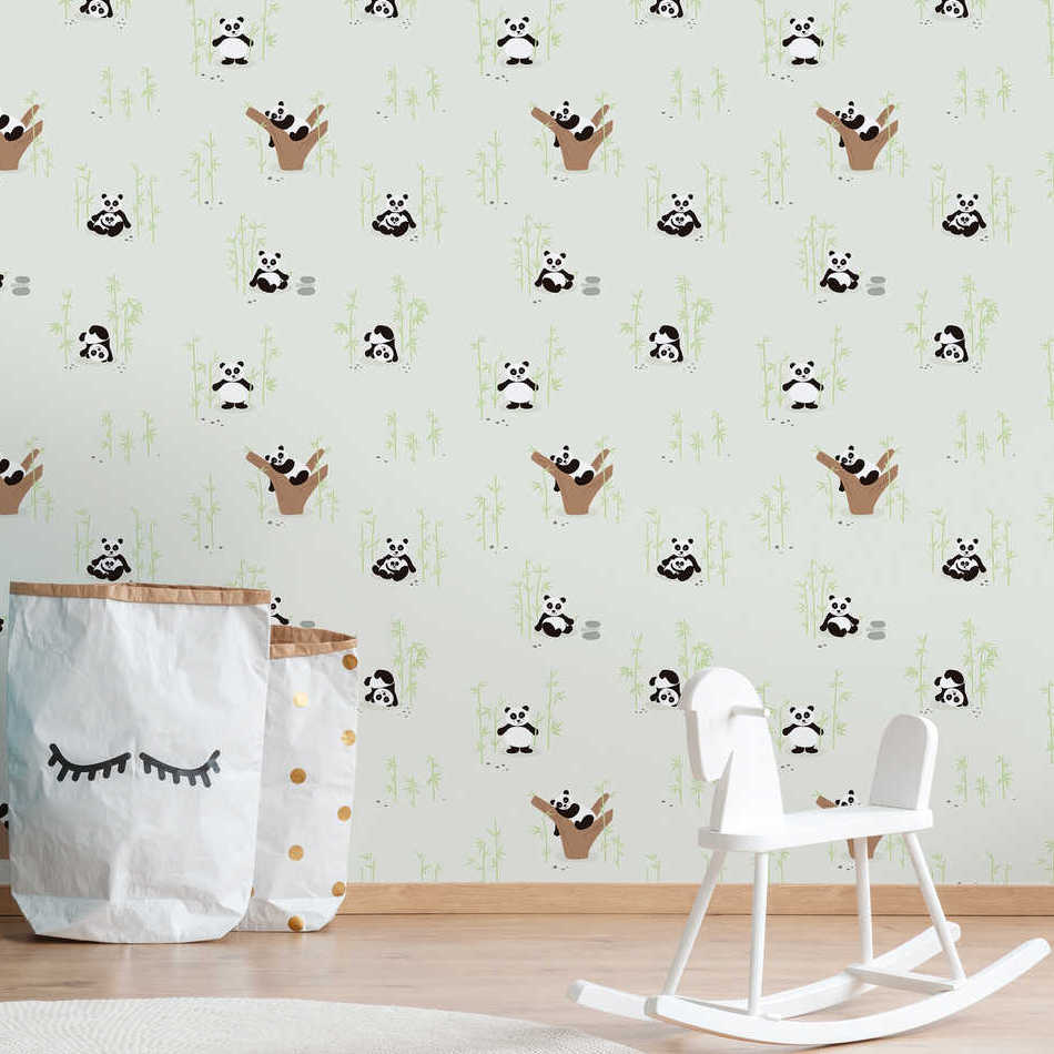 Little Love - Pandas kids wallpaper AS Creation    