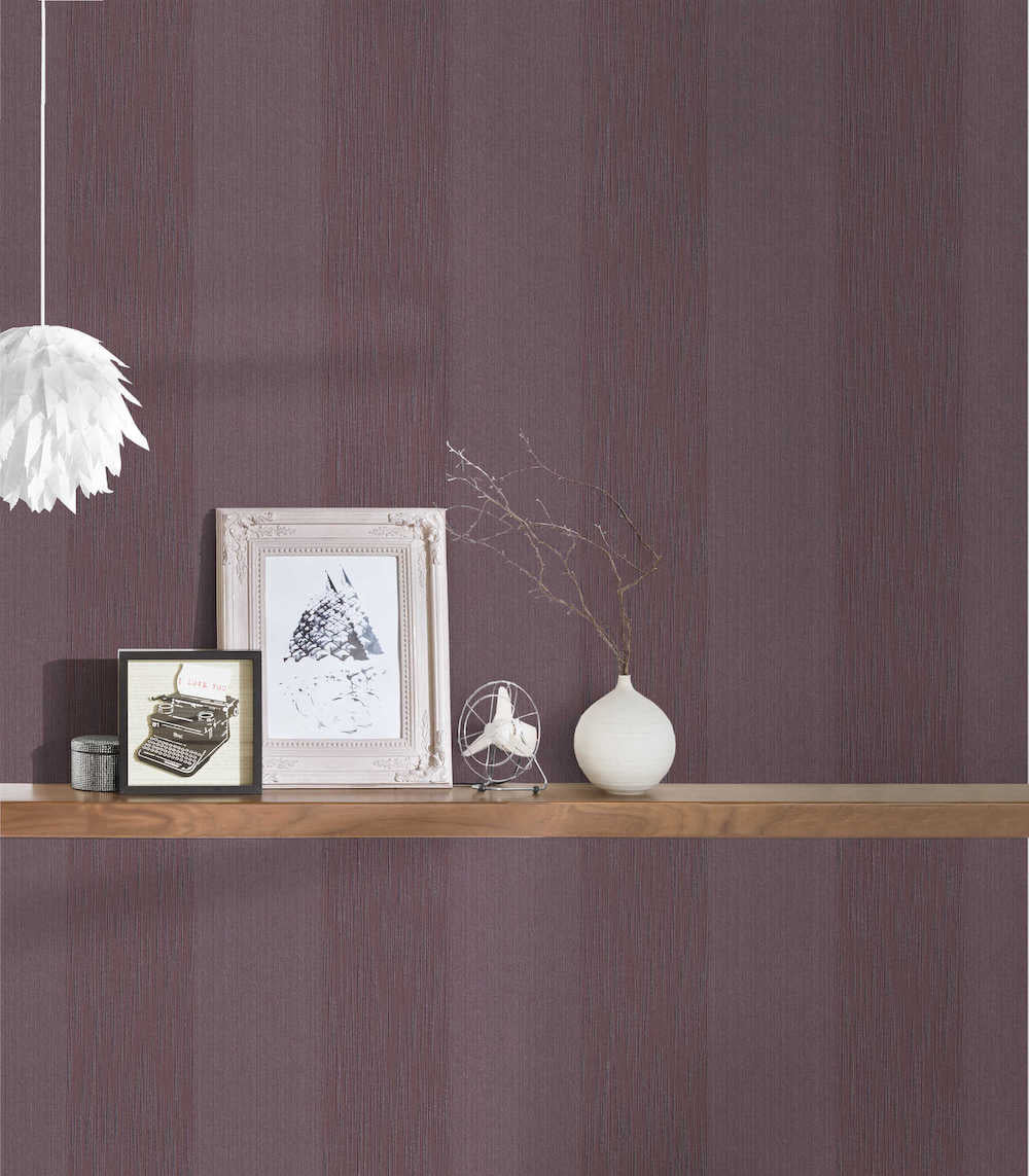 Tessuto - Textured Stripe textile wallpaper AS Creation    