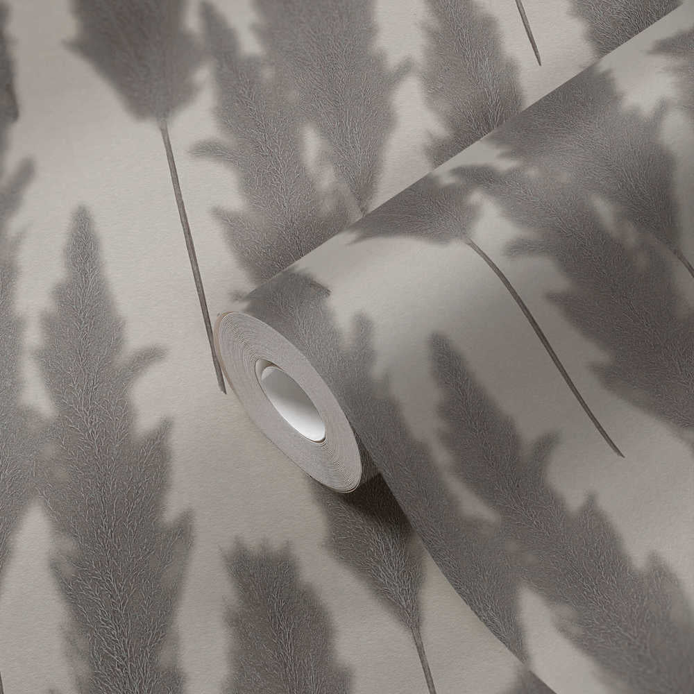 Hygge 2 -  Pampas Grass botanical wallpaper AS Creation    