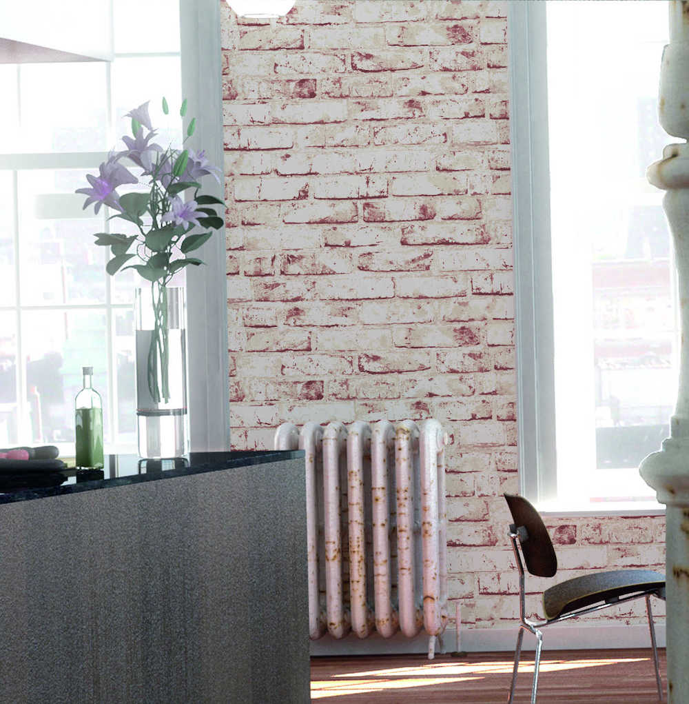 Industrial Elements - Contemporary Brick industrial wallpaper AS Creation    