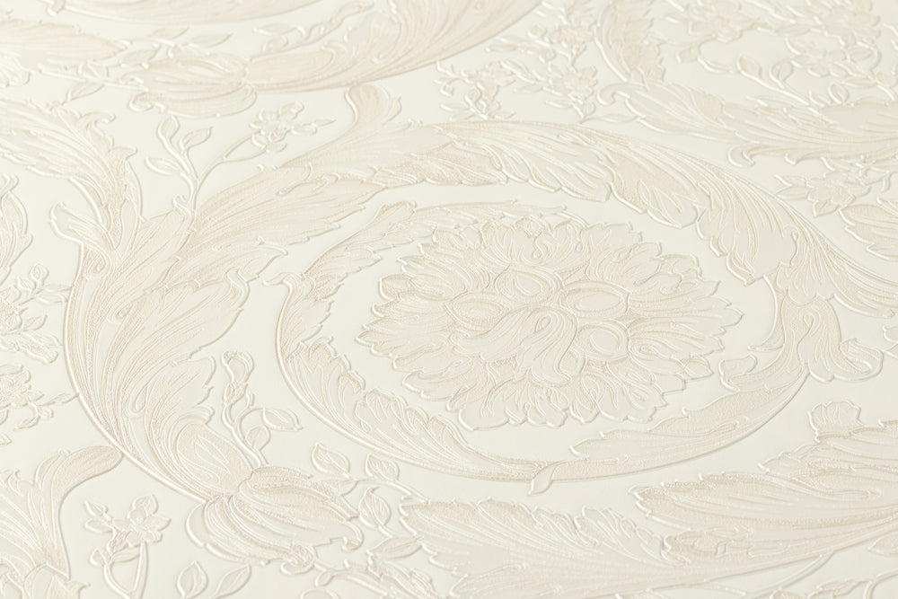 Versace 4-  Classic Floral Swirls designer wallpaper AS Creation    