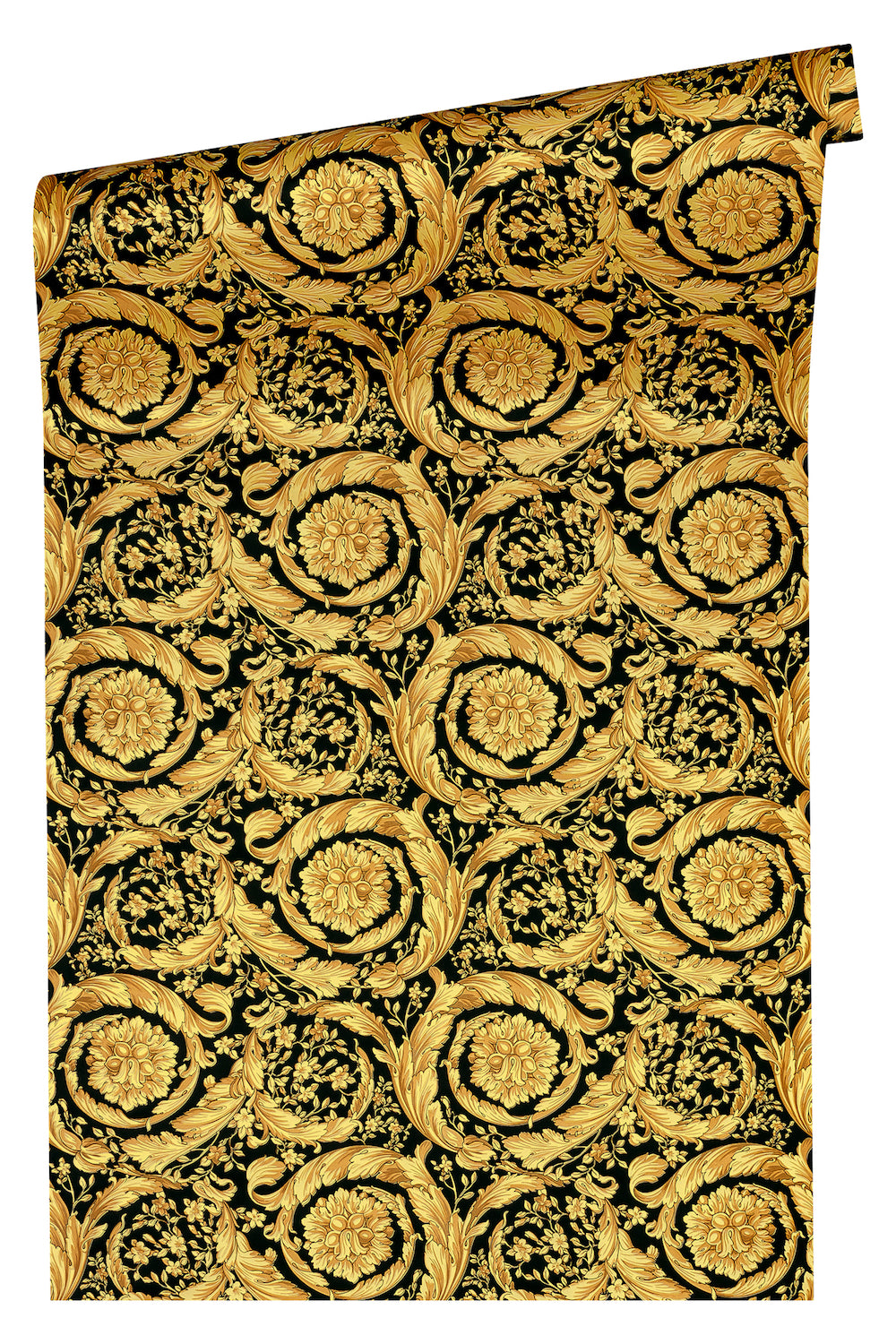 Versace 4-  Classic Floral Swirls designer wallpaper AS Creation    