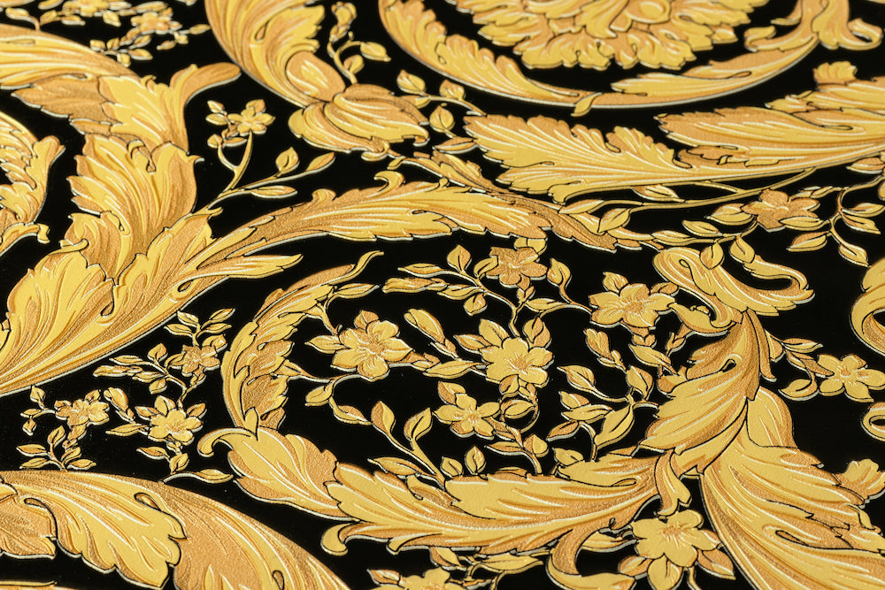 Versace 4-  Classic Floral Swirls designer wallpaper AS Creation    