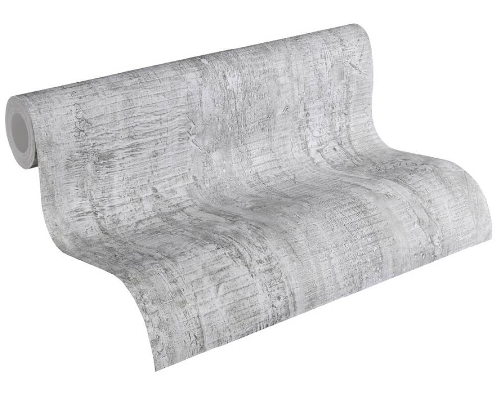 Industrial Elements - Concrete Wood Grain industrial wallpaper AS Creation    