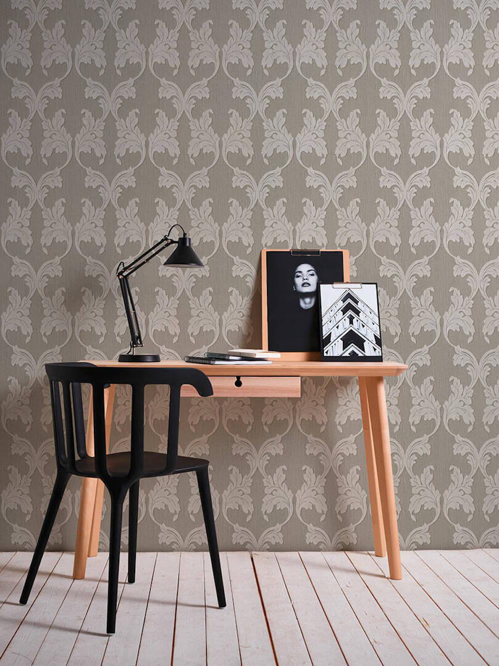Tessuto - Textured Filigree textile wallpaper AS Creation    