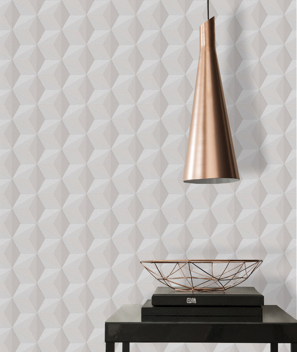 New life - Glittering Geometrics geometric wallpaper AS Creation    