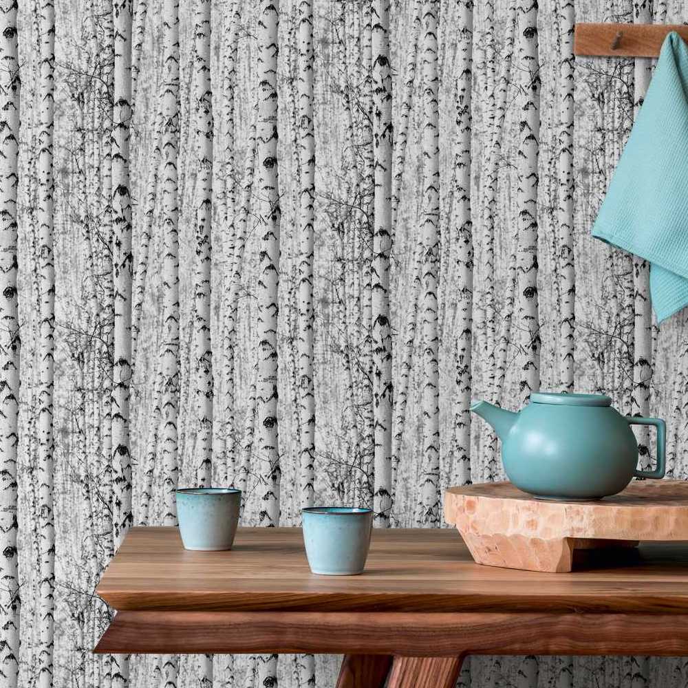 Pint Walls - Birch Trees botanical wallpaper AS Creation    