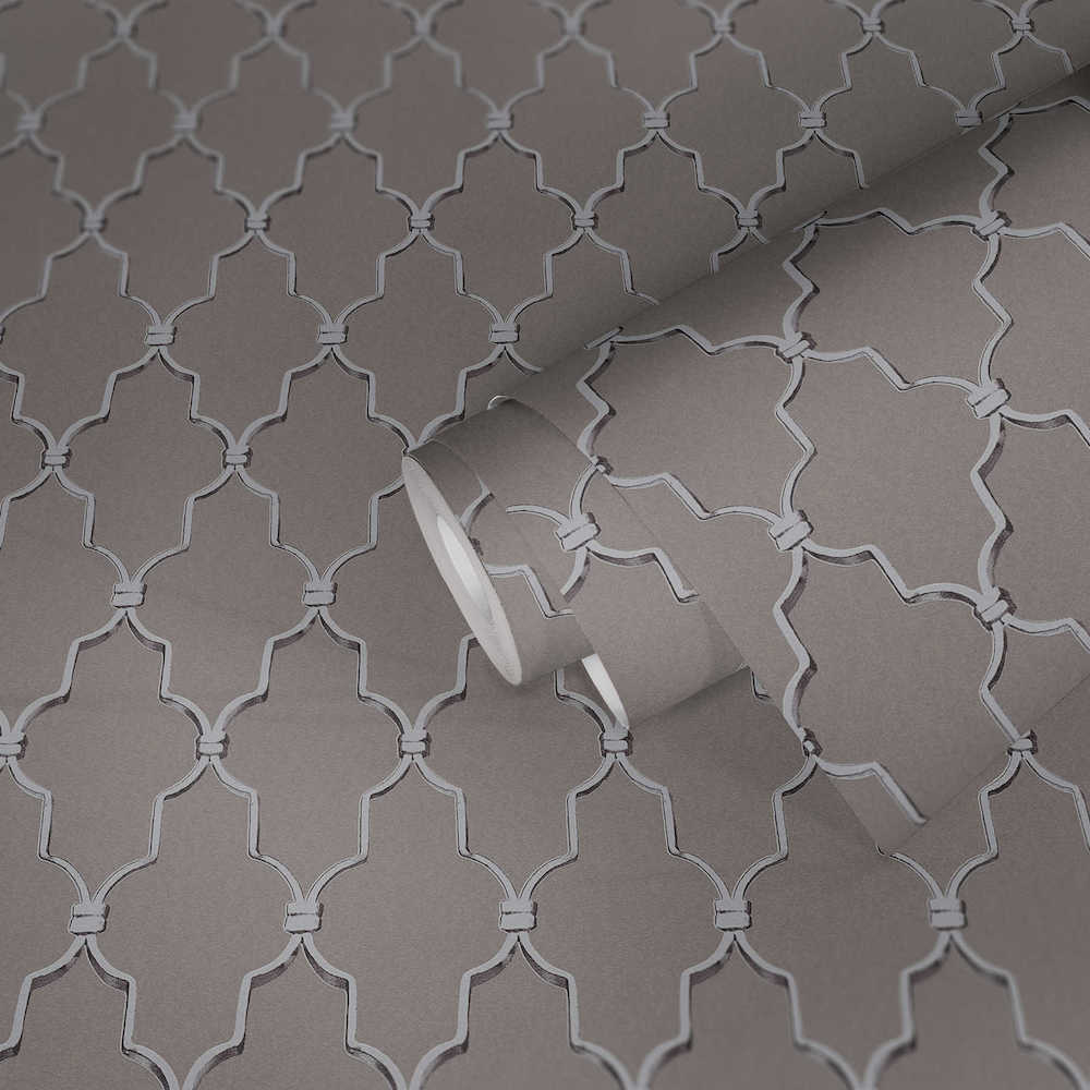 Michalsky 3 - Triumphant Trelliage geometric wallpaper AS Creation    