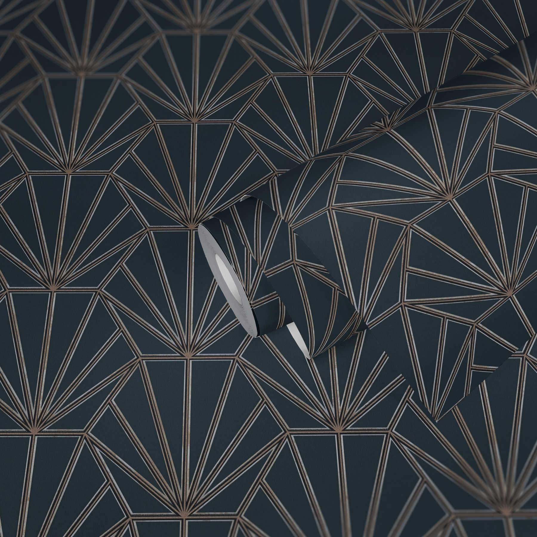 stock sale - diamonds by hechter blue tone (3 last rolls sold together) clearance eurowalls    