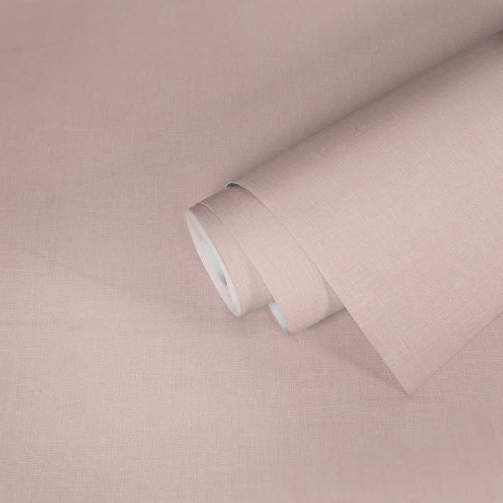 Metropolitan Stories - Linen Fresh plain wallpaper AS Creation    