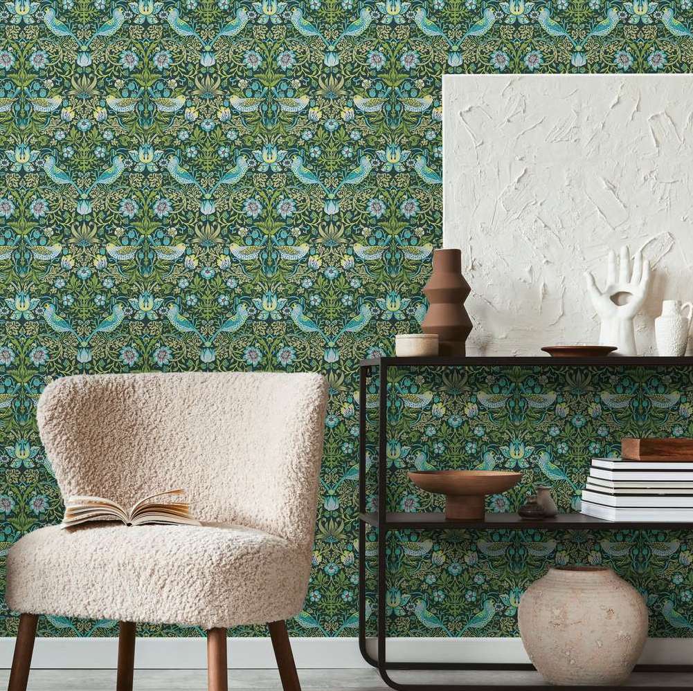 Art of Eden - Floral Motif botanical wallpaper AS Creation    