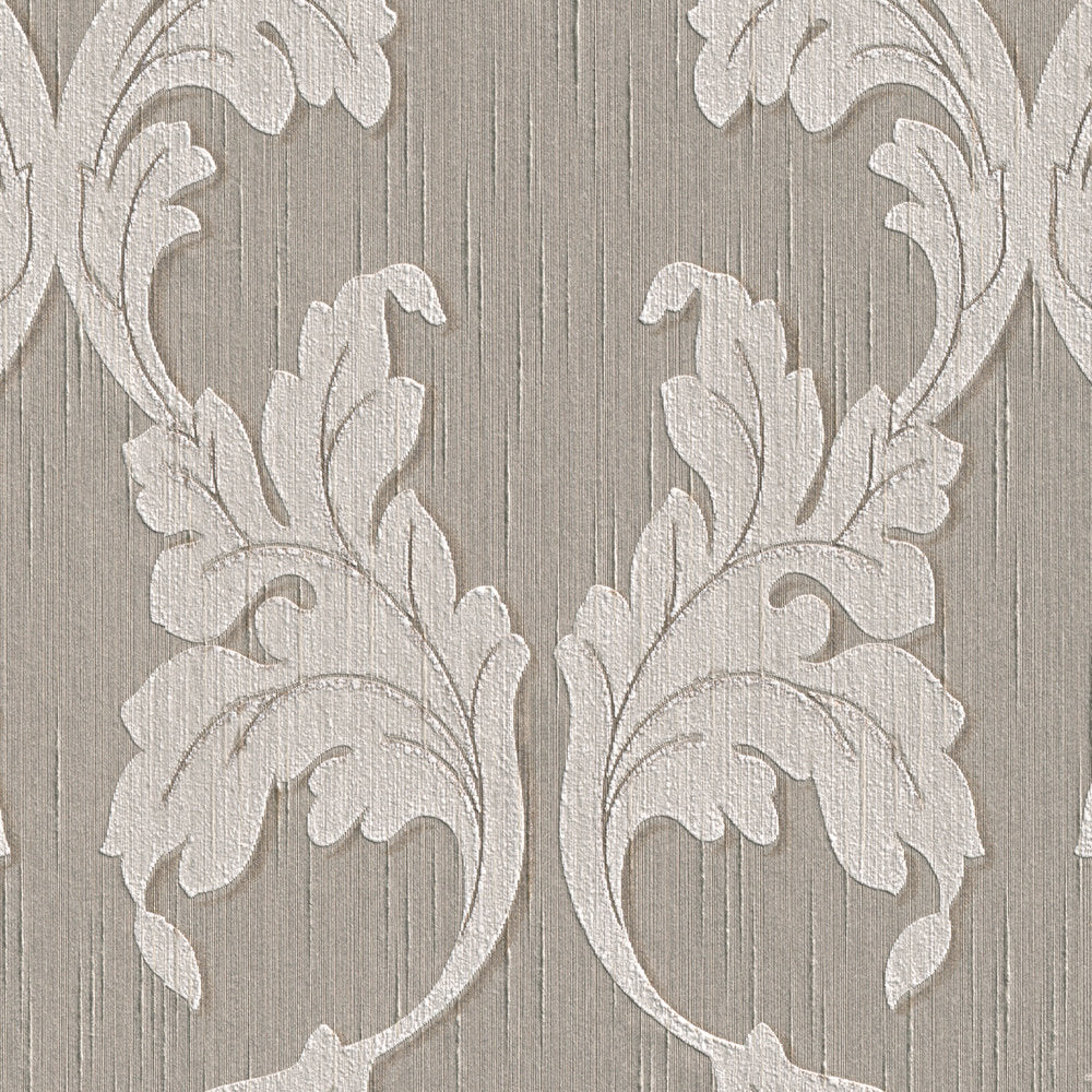 Tessuto - Textured Filigree textile wallpaper AS Creation    