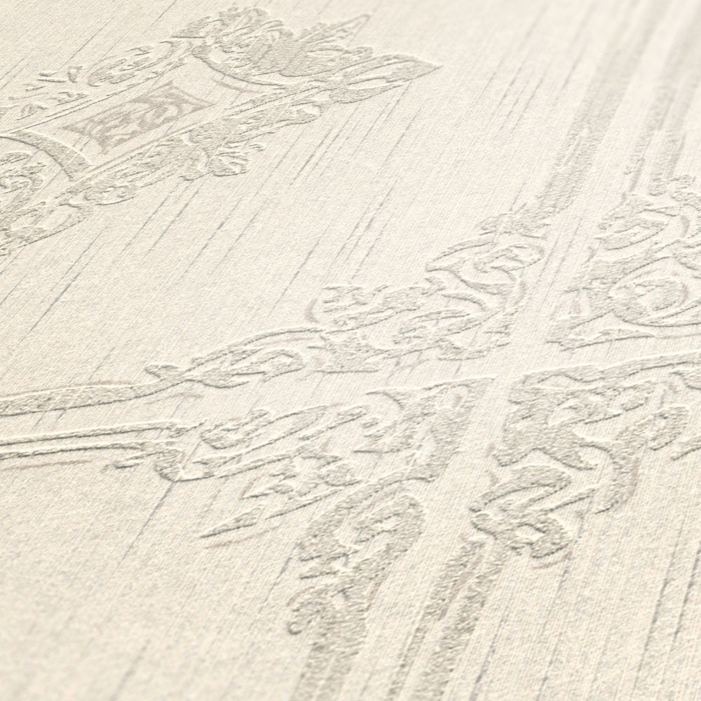 Tessuto 2 - Textural Tiles textile wallpaper AS Creation    