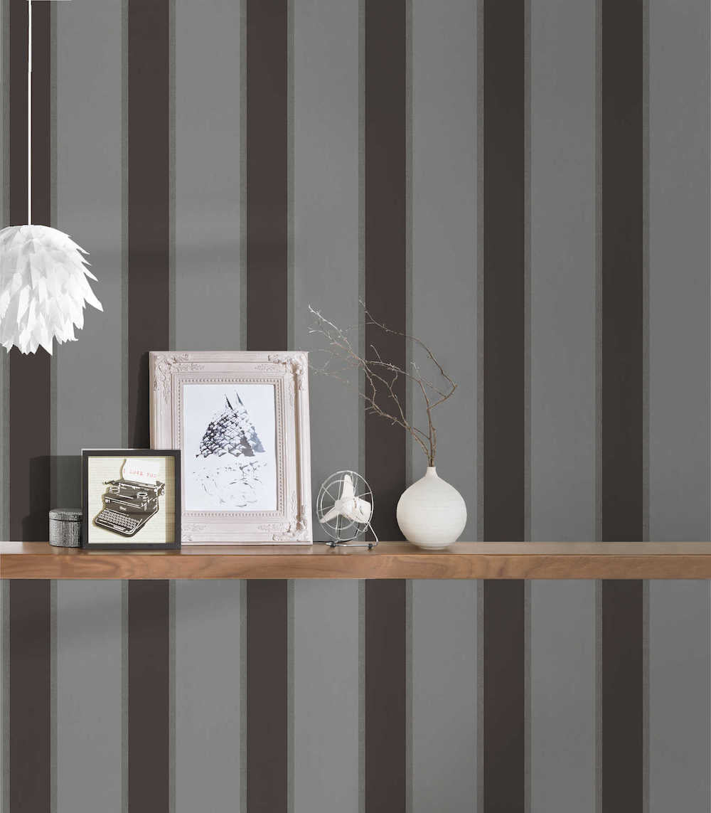 Alpha - Classic Stripes stripe wallpaper AS Creation    