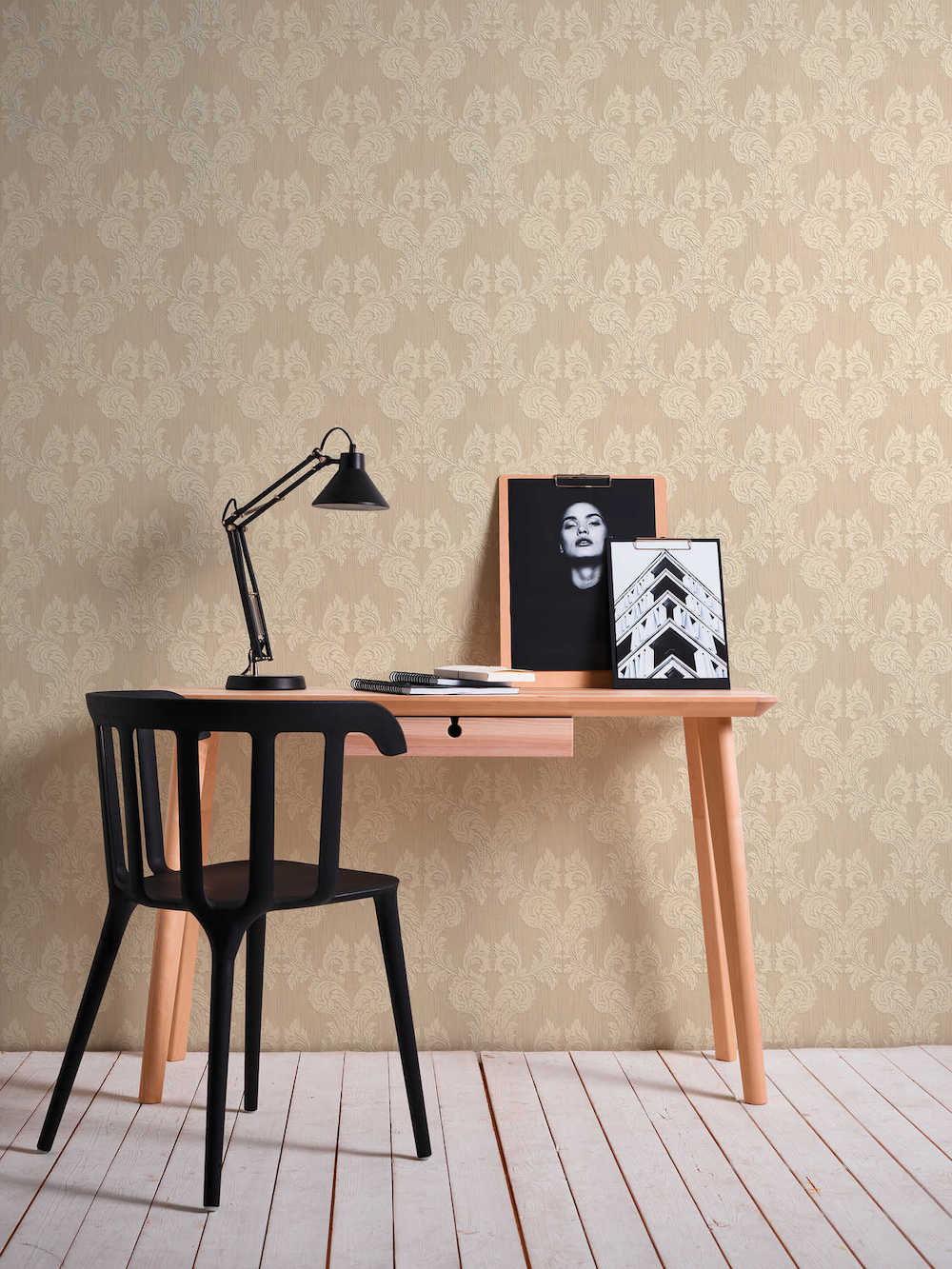 Tessuto - Baroque Texture textile wallpaper AS Creation    