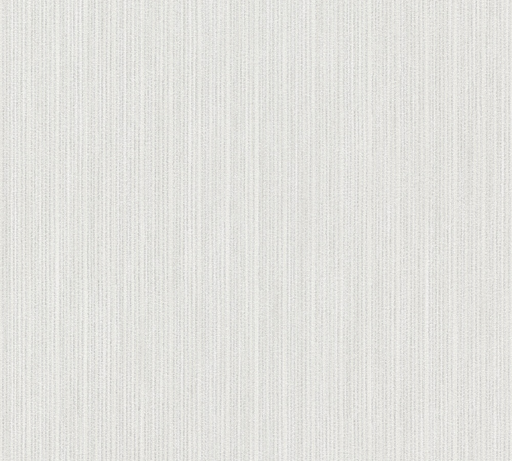 Michalsky 3 - Original  Self Subtle Stripe plain wallpaper AS Creation Roll Light Grey  364993