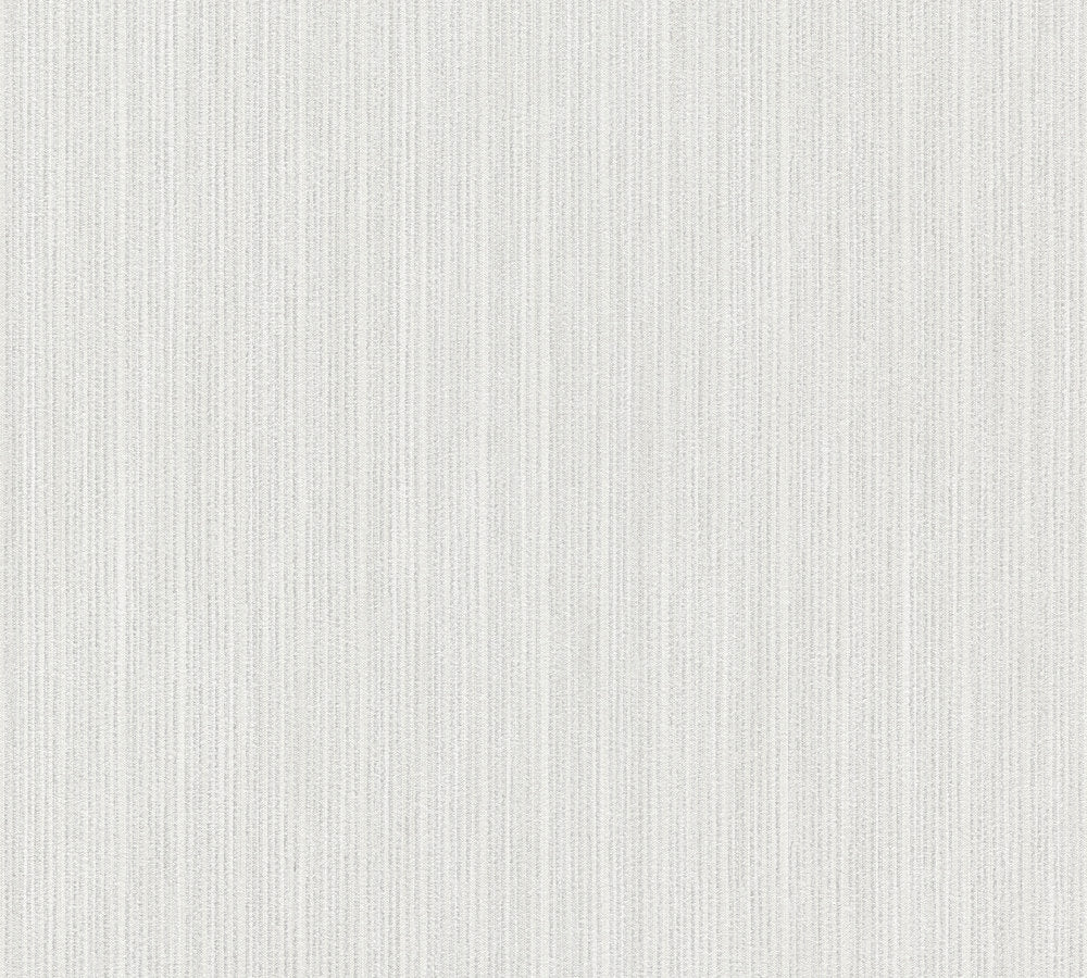 Michalsky 3 - Original  Self Subtle Stripe plain wallpaper AS Creation Roll Light Grey  364993