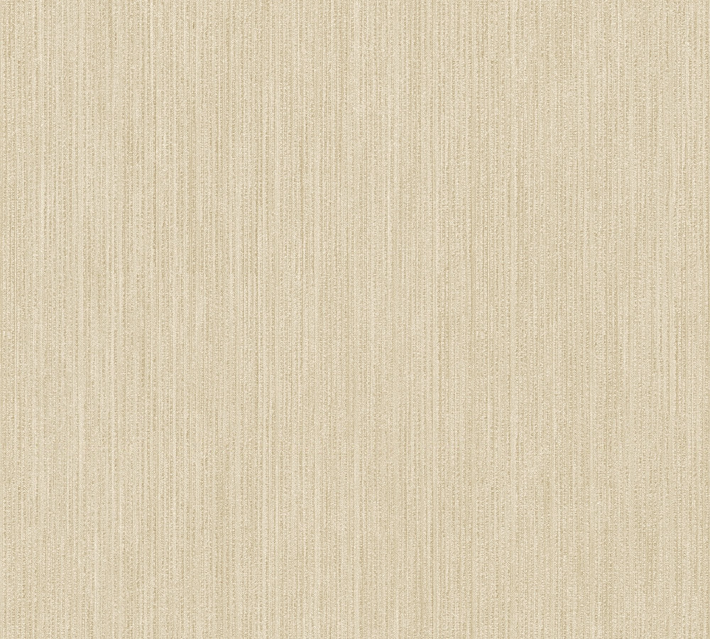 Michalsky 3 - Original  Self Subtle Stripe plain wallpaper AS Creation Roll Beige  364995