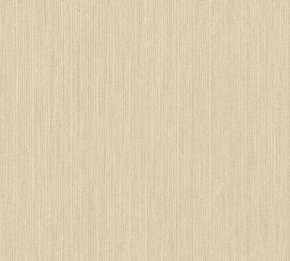 Michalsky 3 - Original  Self Subtle Stripe plain wallpaper AS Creation Roll Beige  364995