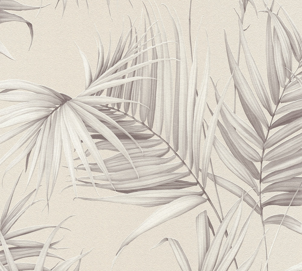Michalsky 3 - Jungle Dreaming botanical wallpaper AS Creation Roll Taupe  365052