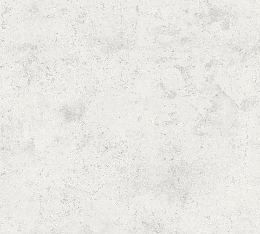 Industrial Elements - Concrete Creations industrial wallpaper AS Creation Roll White  374293