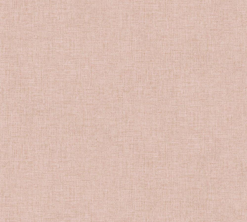 New Walls - Perfect Plains plain wallpaper AS Creation Roll Pink  374301