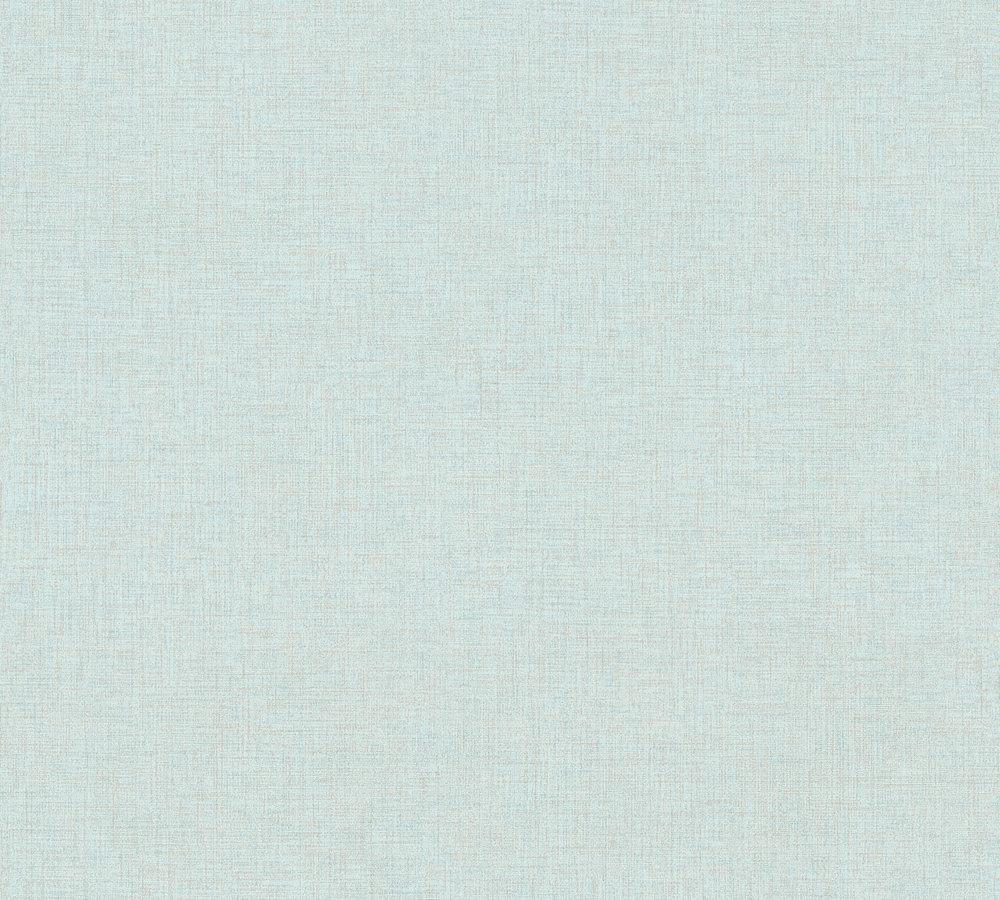 New Walls - Perfect Plains plain wallpaper AS Creation Roll Light Blue  374302