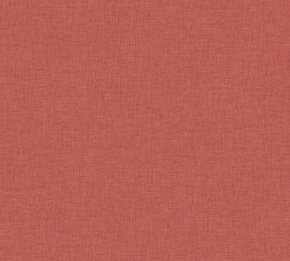 New Walls - Perfect Plains plain wallpaper AS Creation Roll Red  374309
