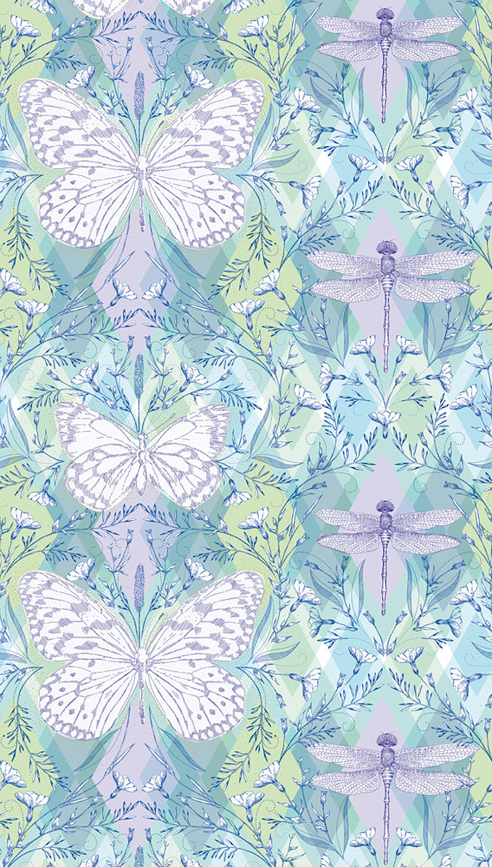 The Wall 2 - Butterflies & Dragonflies smart walls AS Creation Default Title   392041