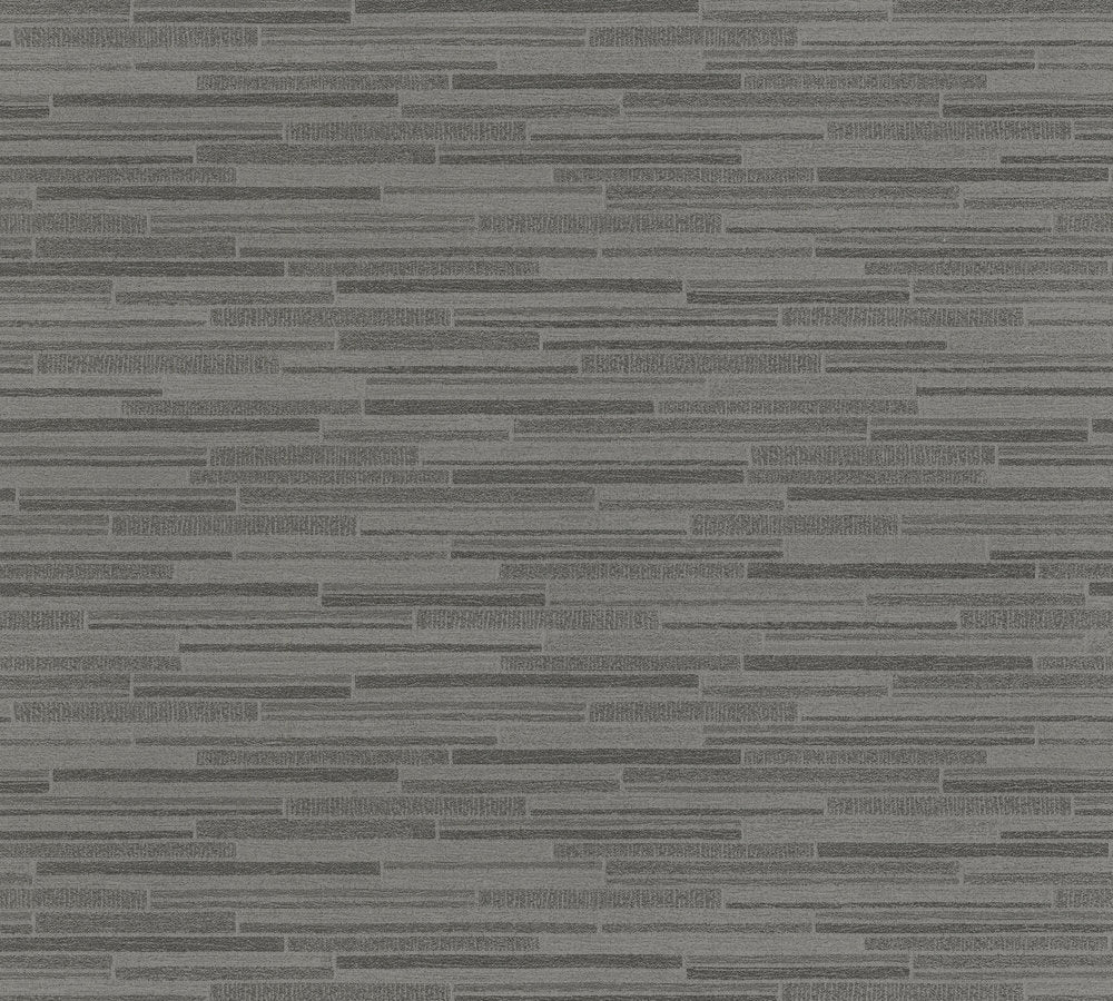 Industrial Elements - Linear Stone industrial wallpaper AS Creation Roll Grey  709714
