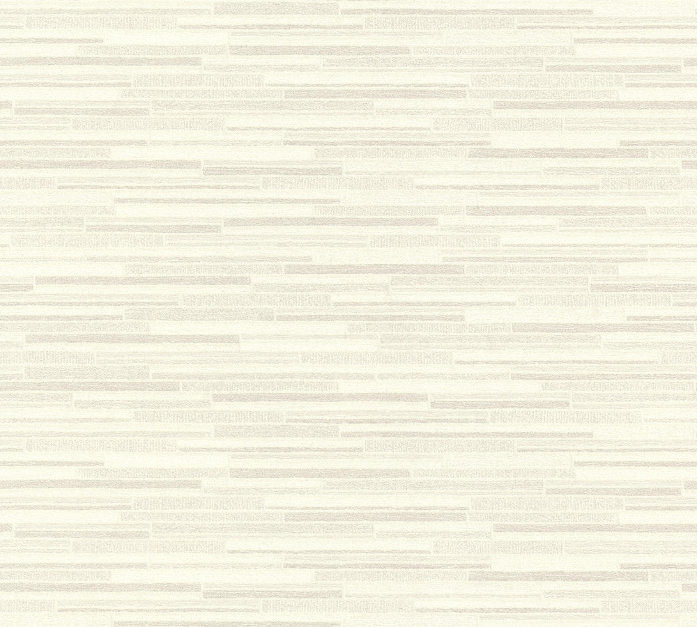 Industrial Elements - Linear Stone industrial wallpaper AS Creation Roll White  709721