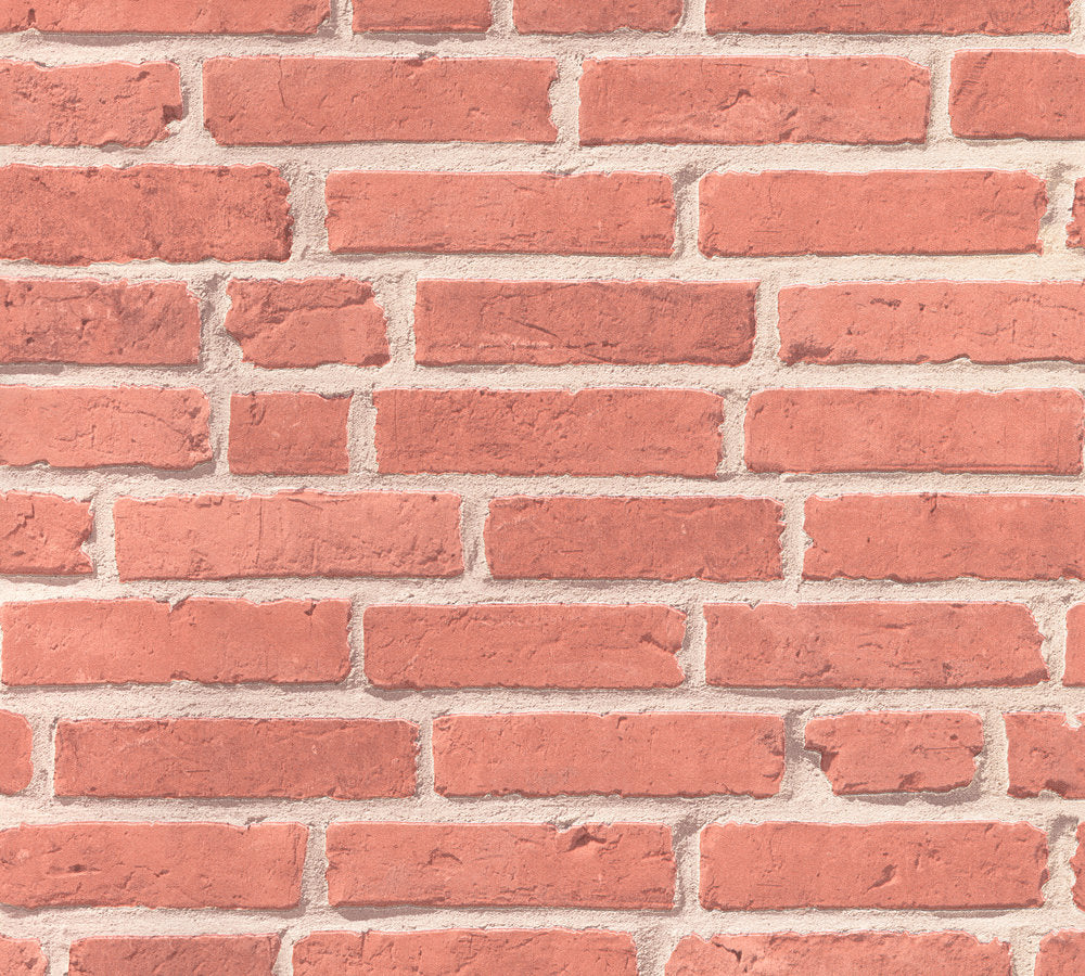 Industrial Elements - Classic Brick industrial wallpaper AS Creation Roll Red  942831