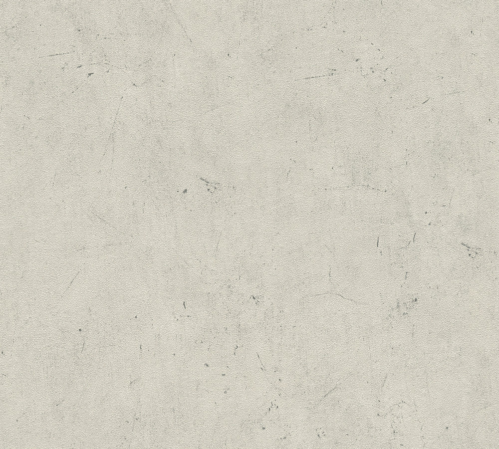 Industrial Elements - Artisanal Concrete plain wallpaper AS Creation Roll Taupe  952591
