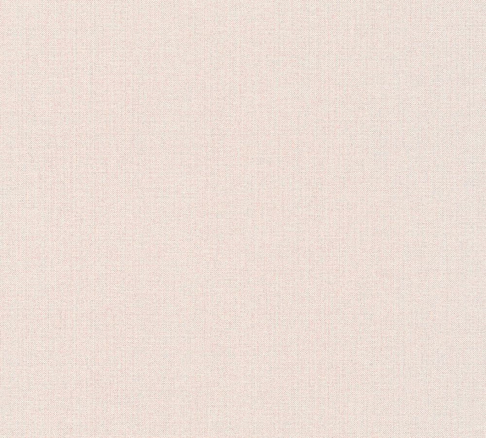 Hygge - Soft Scandi plain wallpaper AS Creation Roll Pink  363785
