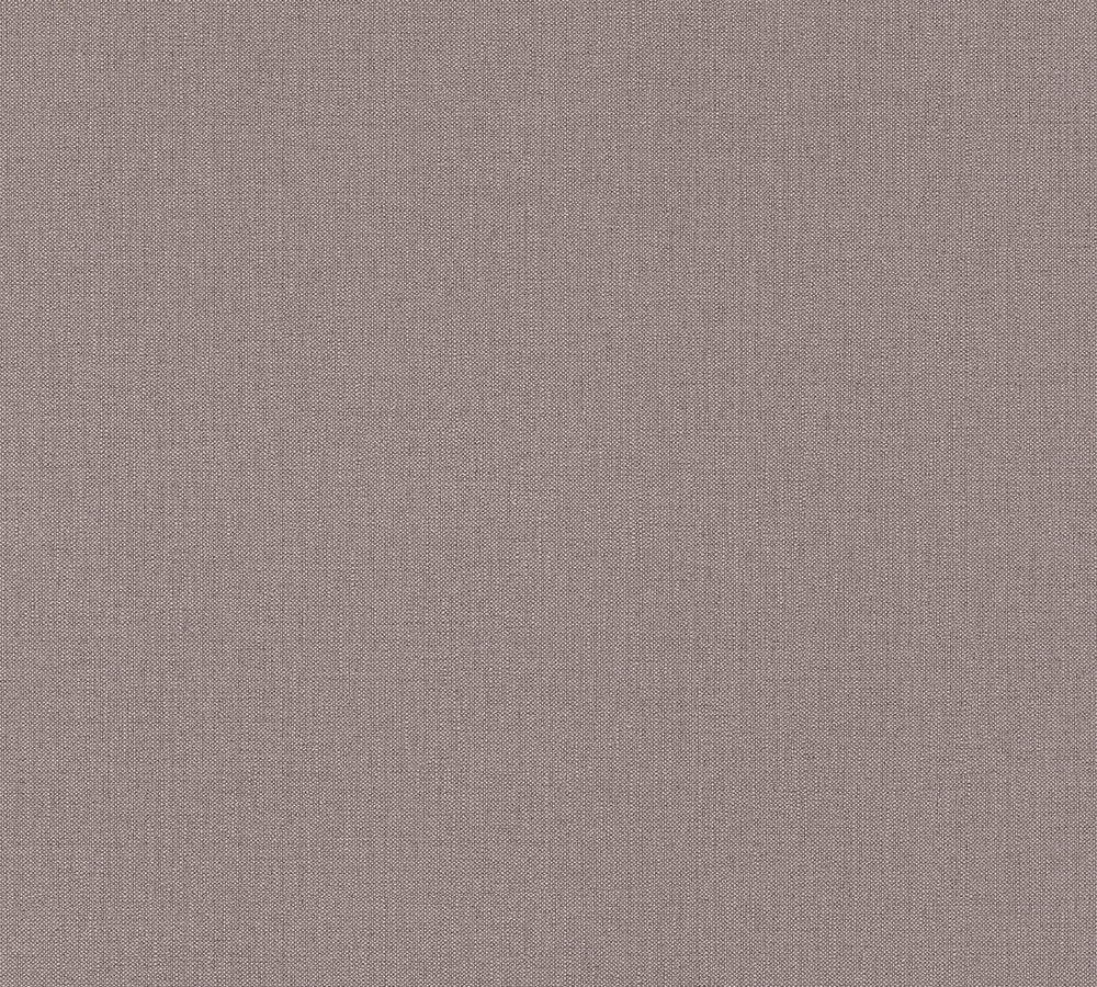 Hygge - Soft Scandi plain wallpaper AS Creation Roll Dark Taupe  363788