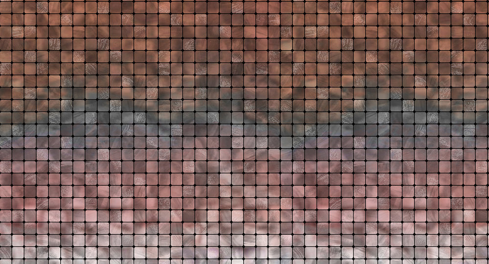 Atelier 47 - Mosaic Tile digital print AS Creation Brown   116935