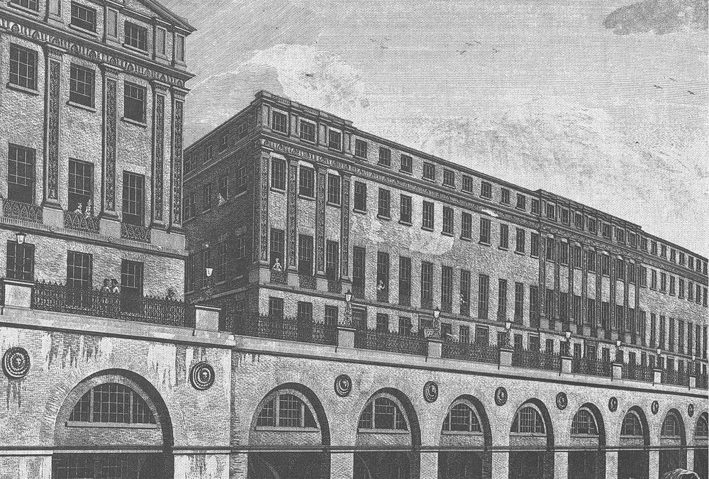 Atelier 47 - Ancient Buildings digital print AS Creation Grey   117225