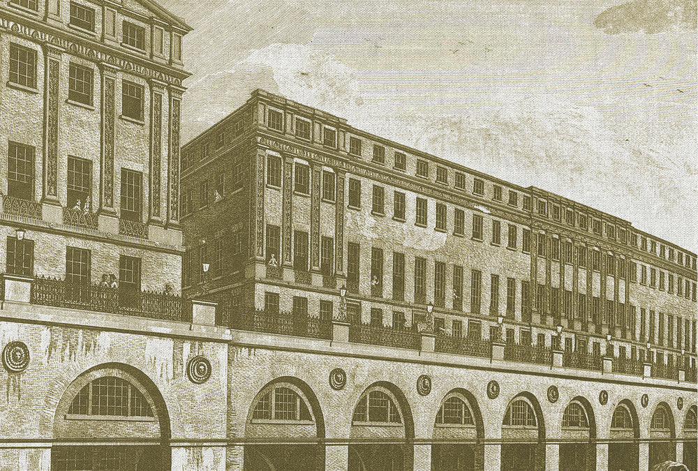 Atelier 47 - Ancient Buildings digital print AS Creation Yellow   117230