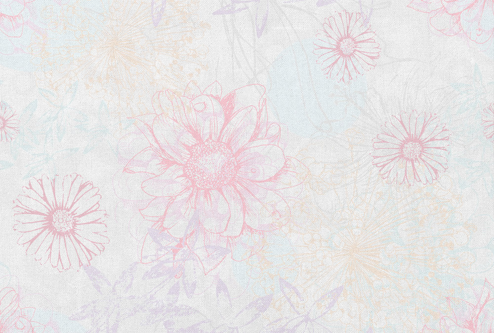 Atelier 47 - Flower Artwork digital print AS Creation Pink   117700