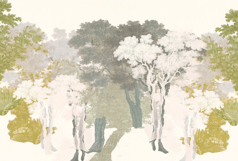 Atelier 47 - Forest Blot digital print AS Creation Yellow   117895