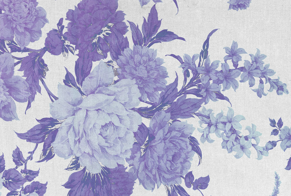 Atelier 47 - Bouquet Of Flowers digital print AS Creation Purple   117910