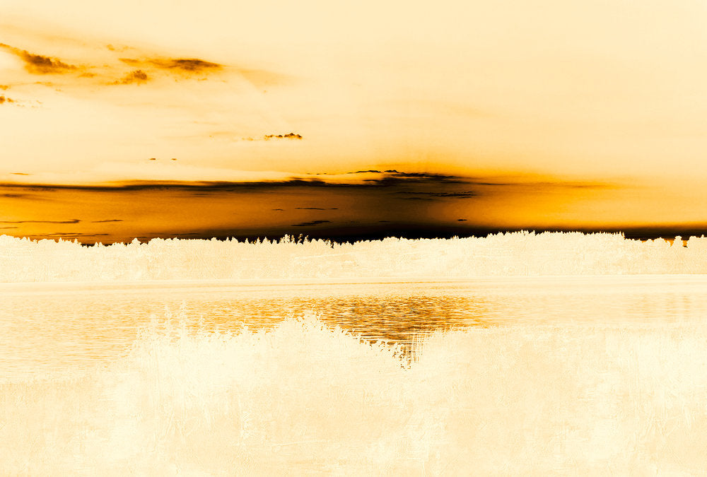 Atelier 47 - Landscape Artwork digital print AS Creation Yellow   118435
