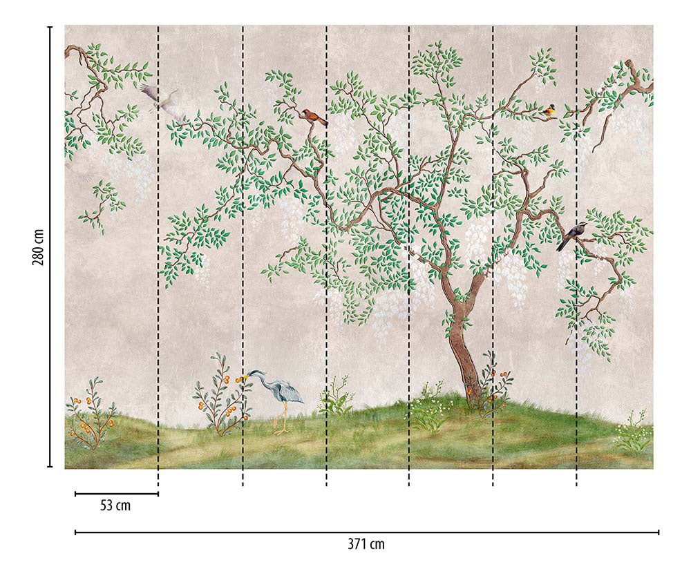 The Wall - Birds In Tree smart walls AS Creation    