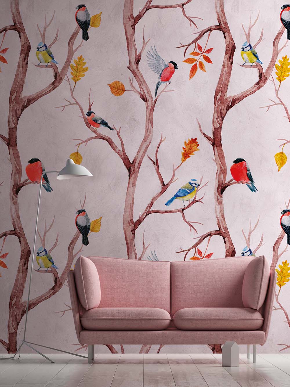 The Wall - Birds On Branches smart walls AS Creation    