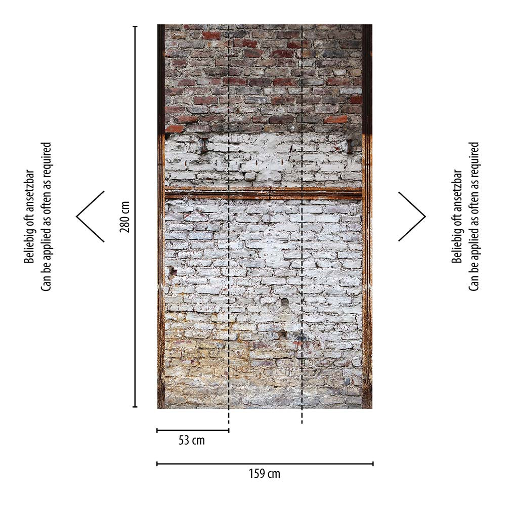 The Wall - Brick Ombre Wall smart walls AS Creation    
