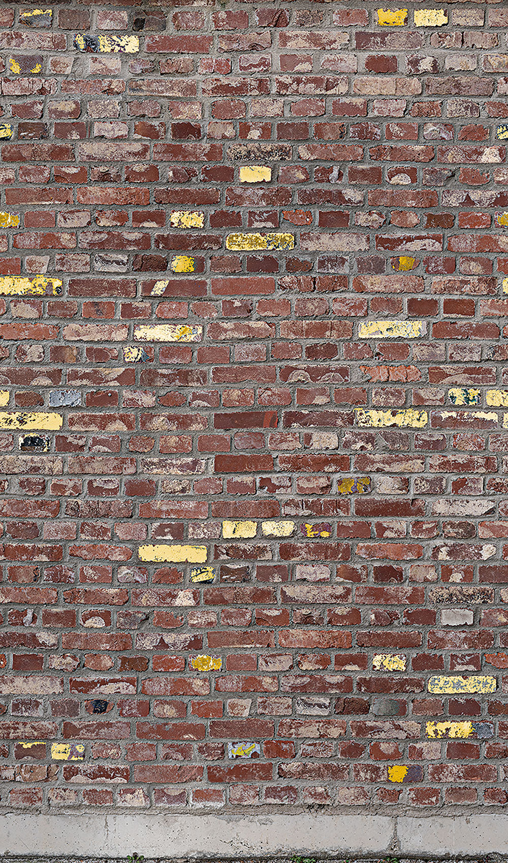 Smart Art Easy - Brick Wall smart walls Marburg Yellow   47254