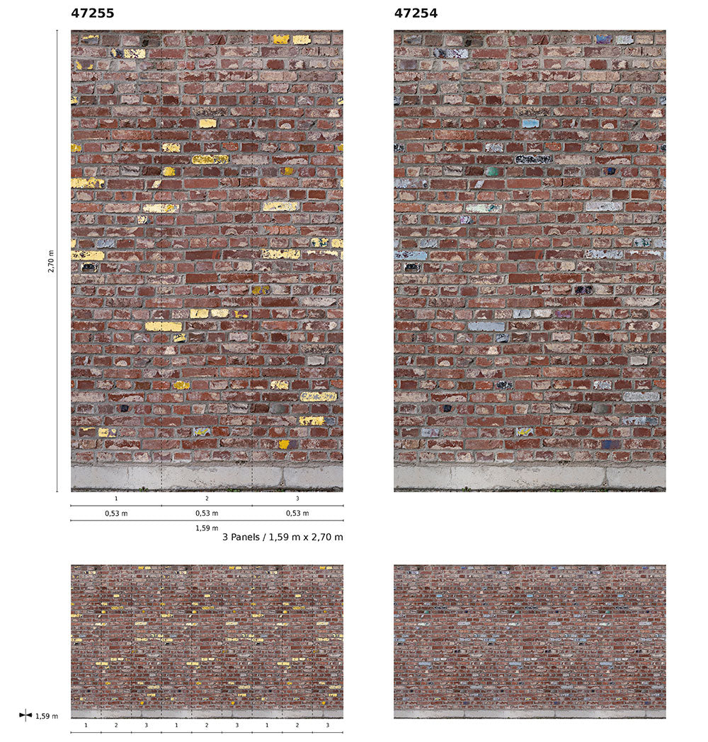 Smart Art Easy - Brick Wall smart walls Marburg    